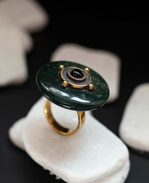 Кольцо "Калейдоскоп"