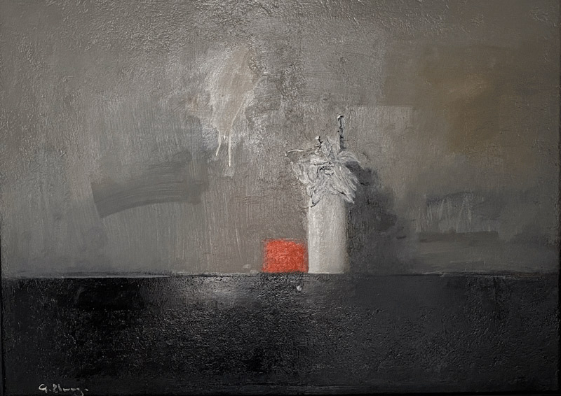 Букет с красным квадратом