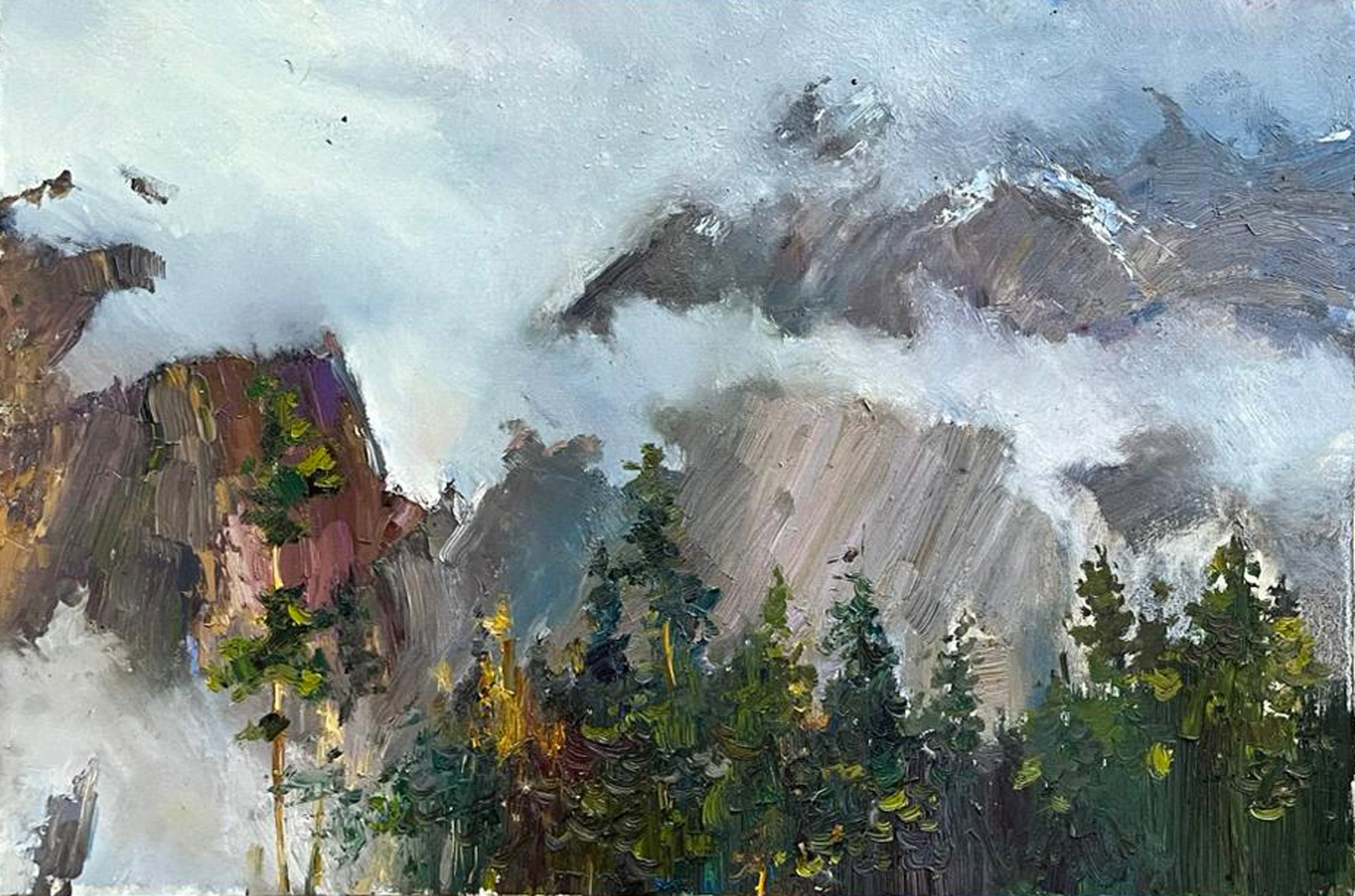 Пасмурный день Аршан