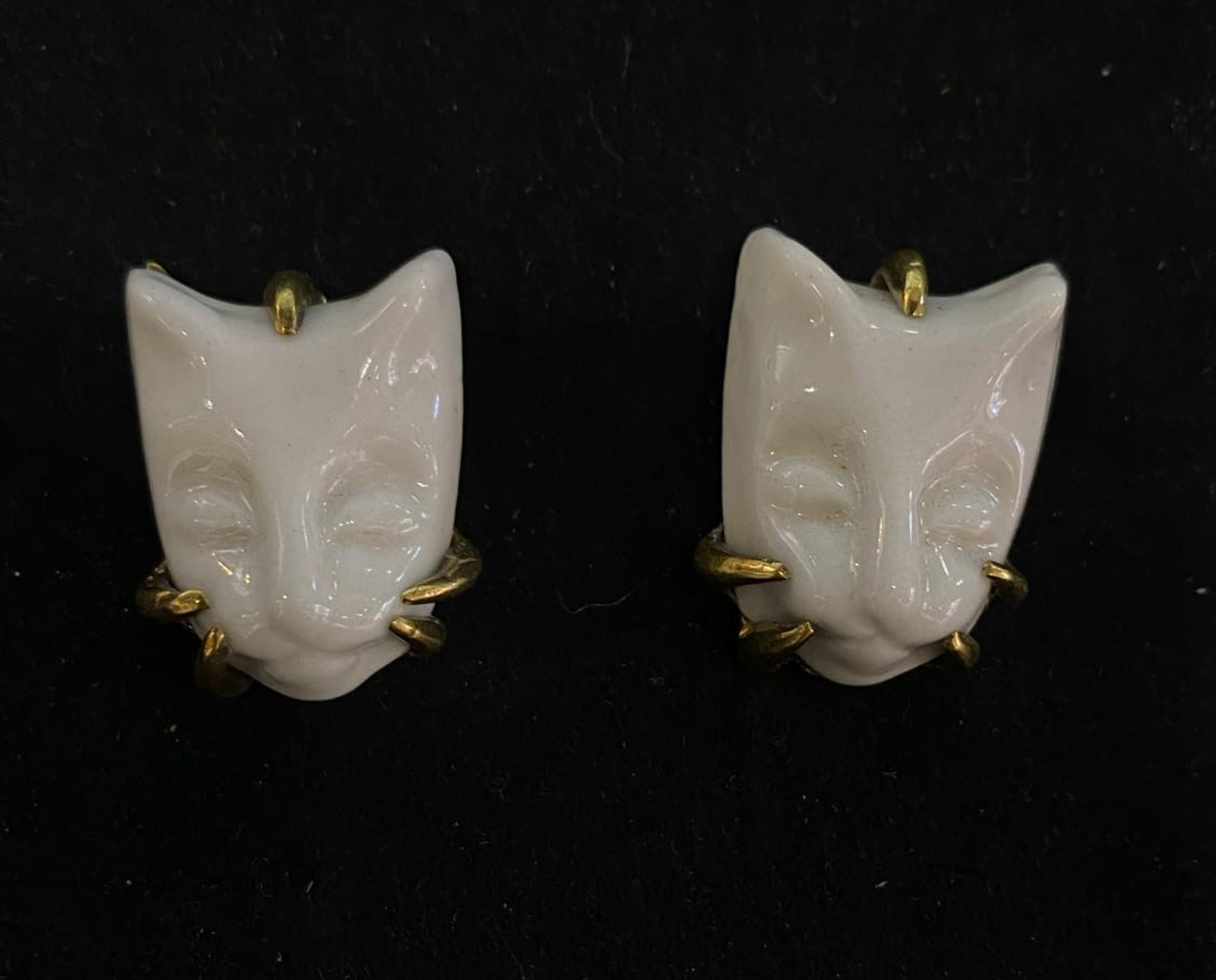 Серьги Коты маленькие