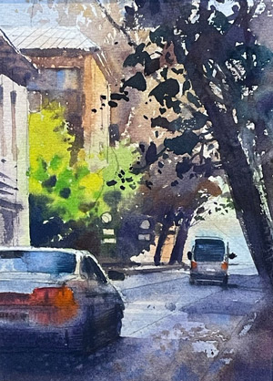 На улицах Иркутска