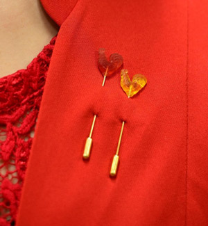 Брошь «Петушок» 