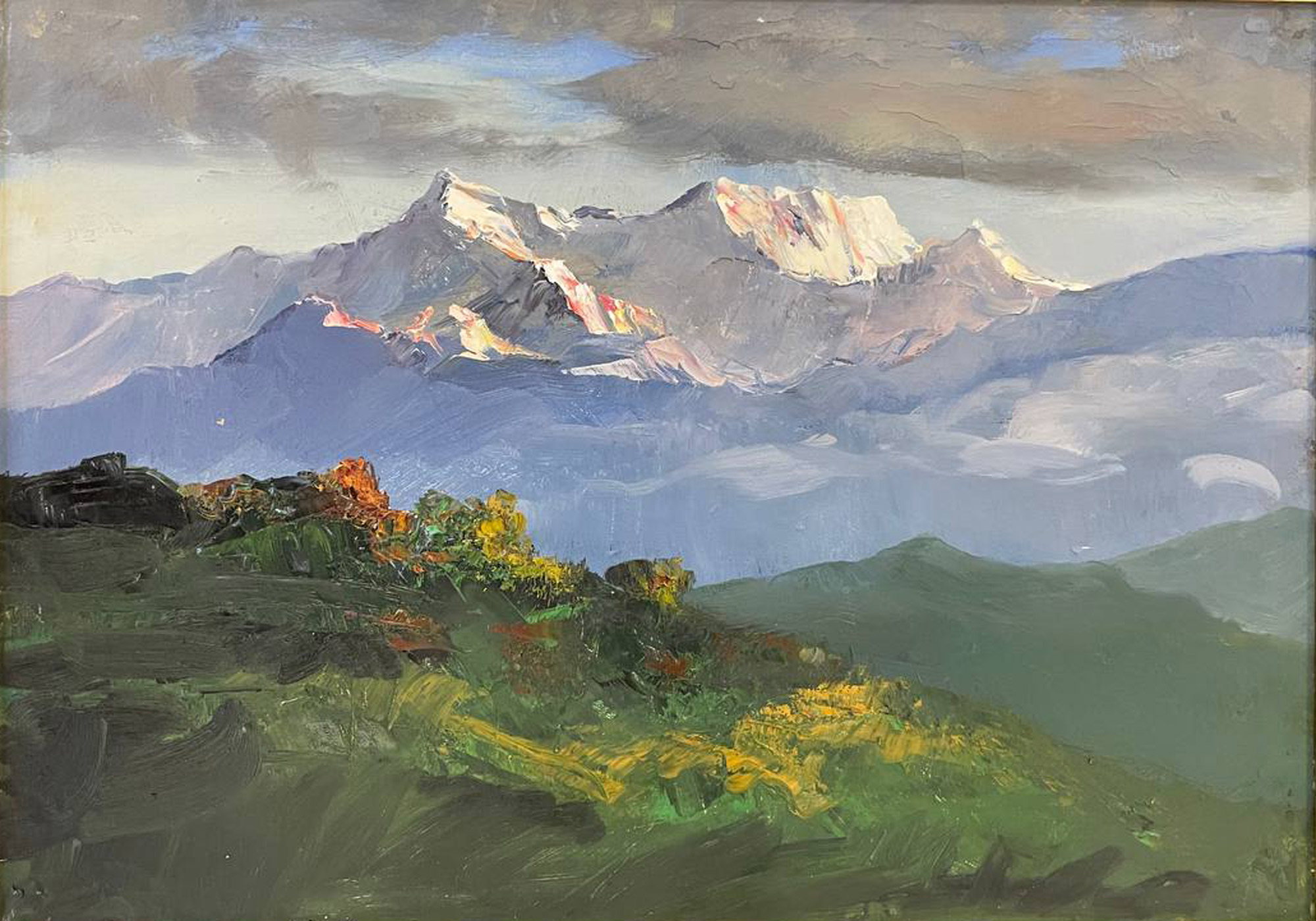 Вечер в горах