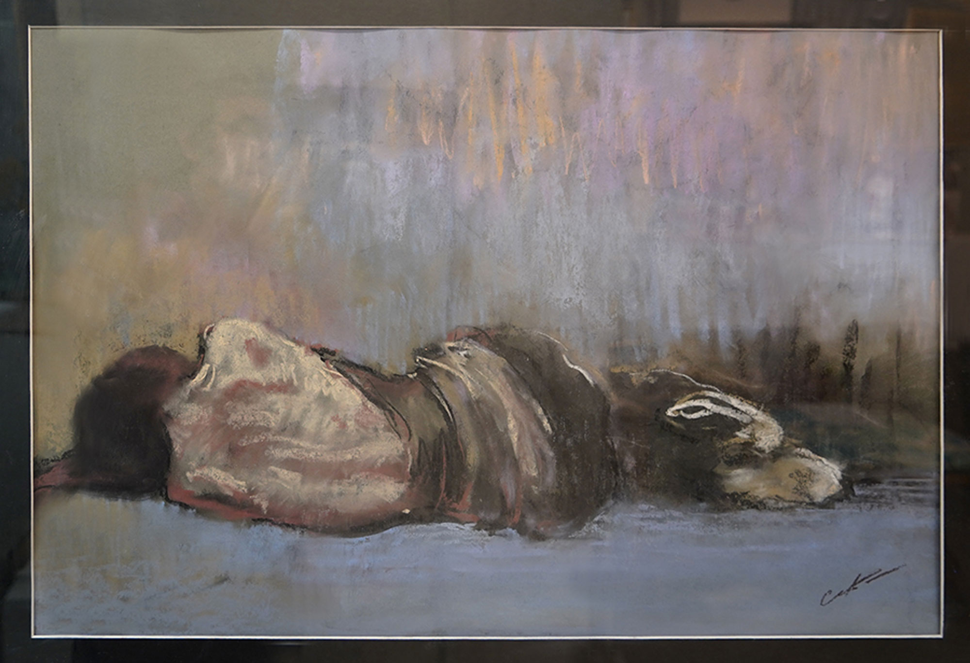 Спящая танцовщица.Отдых.