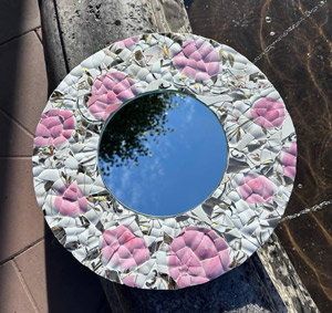 Зеркало из мозаики