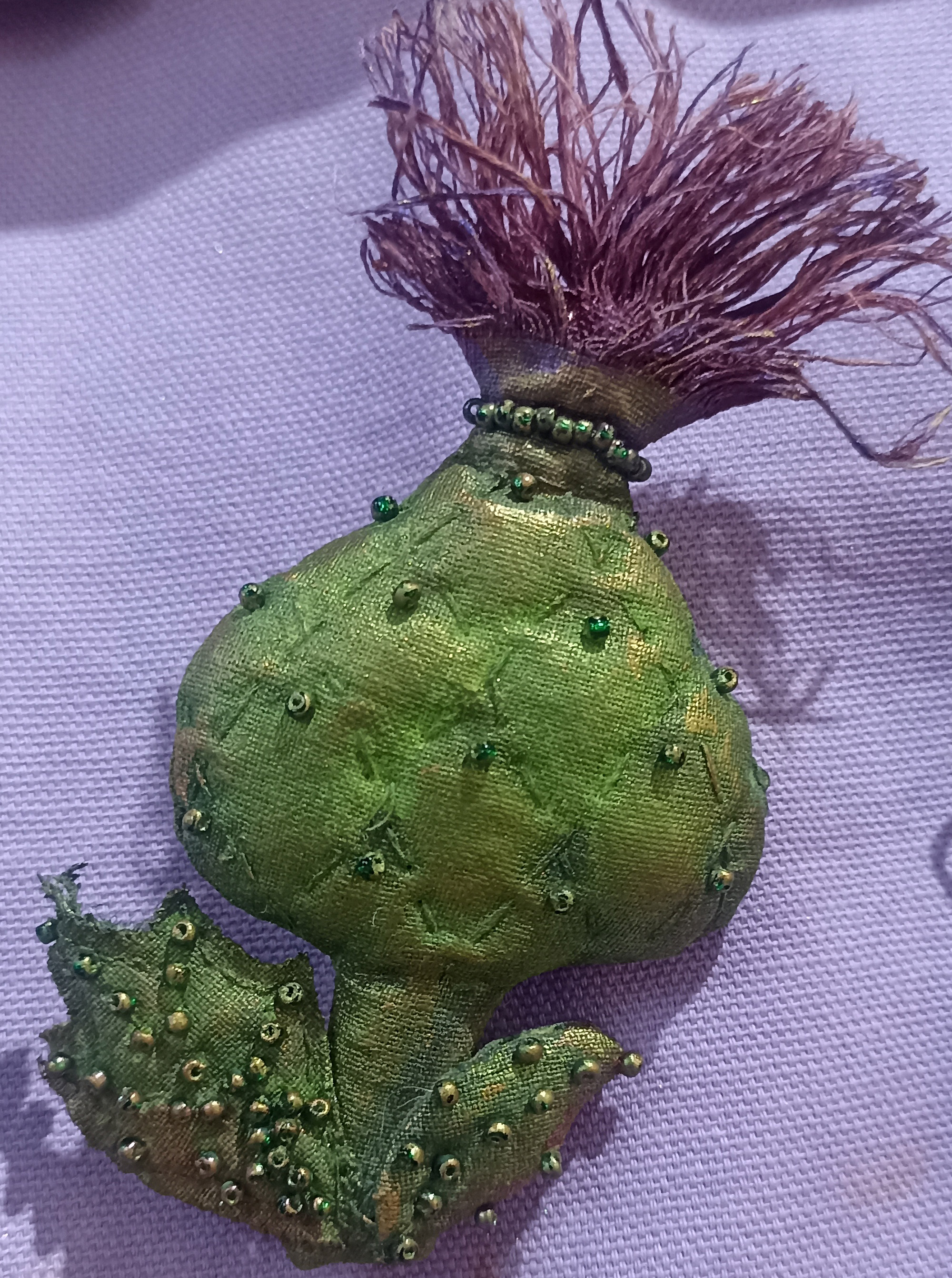 Брошь "Репейник"