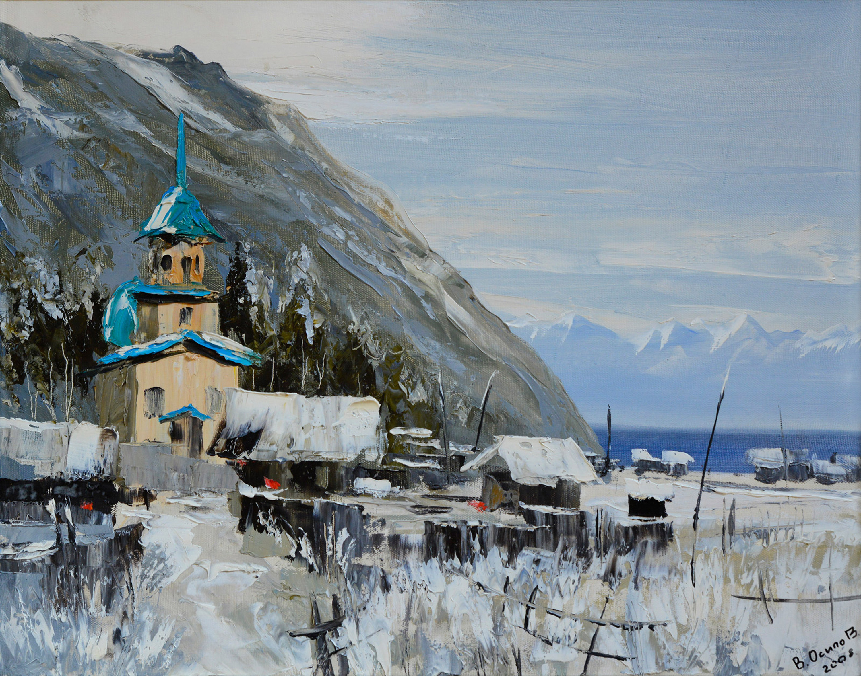 Байкал храм п. Листвянка