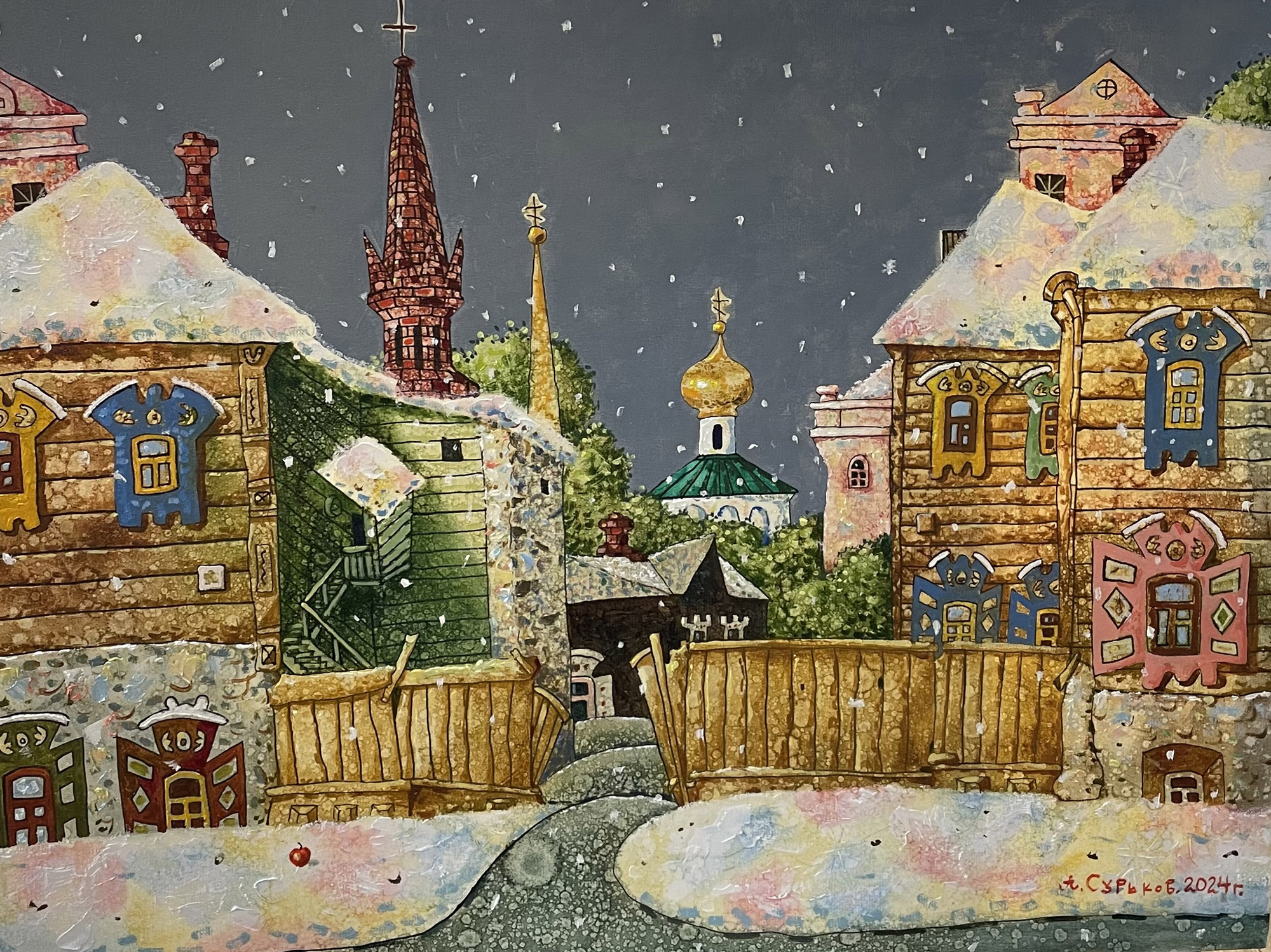 Снег в июне