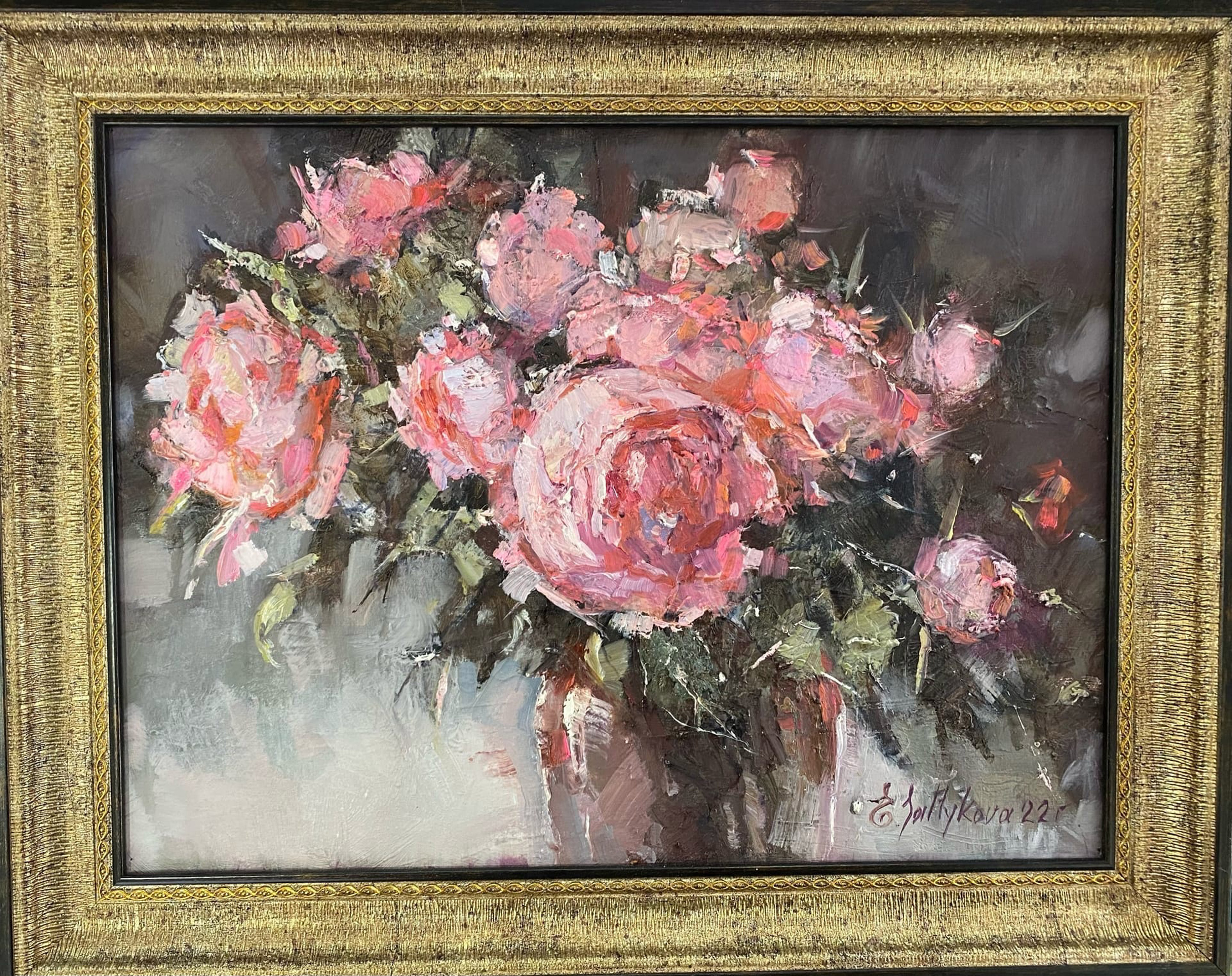 Розы в стиле декаданс 