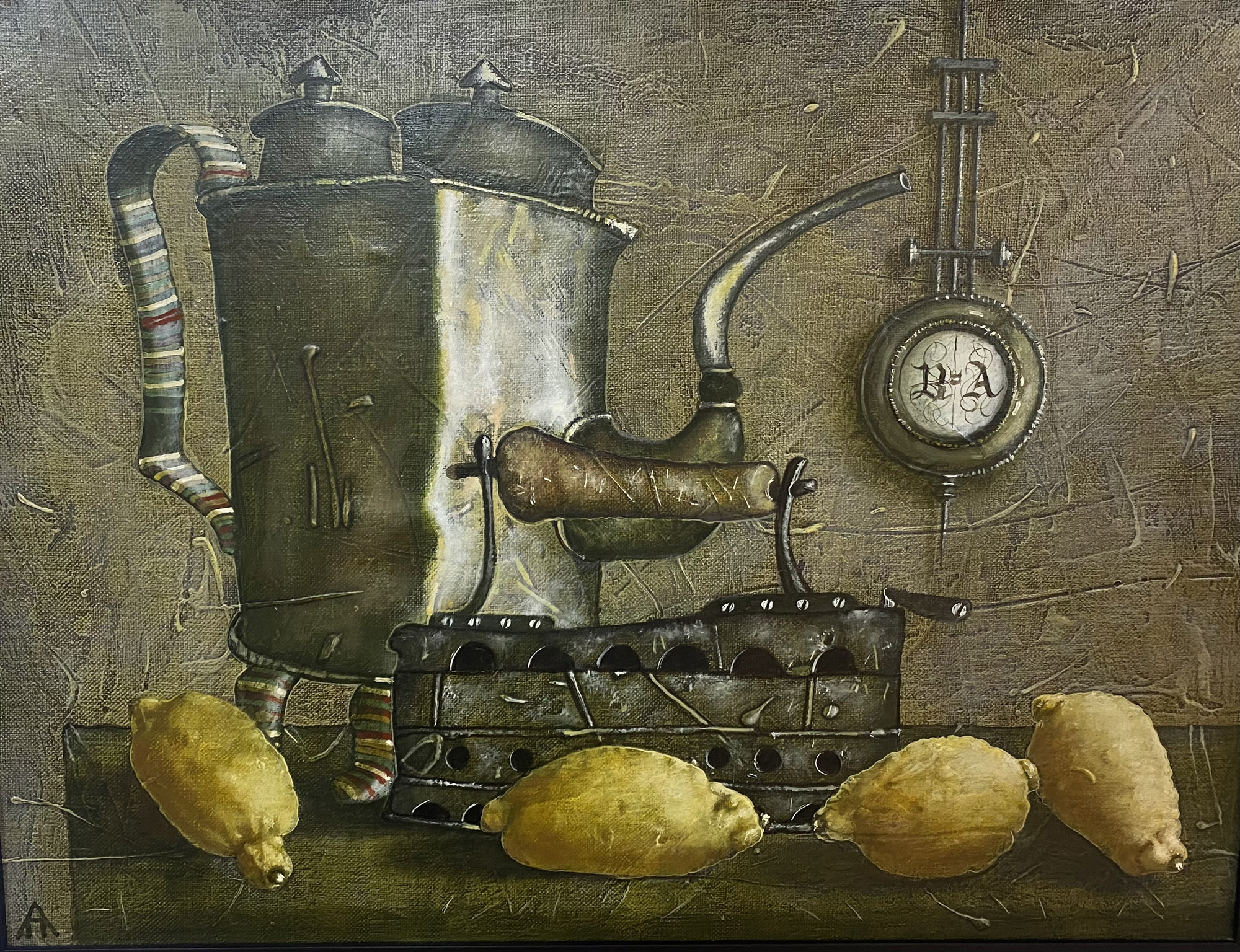 Натюрморт с утюгом