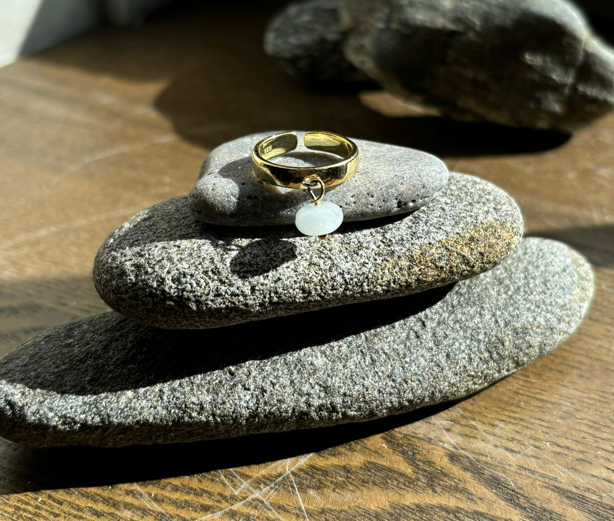 Кольцо "Капелька"