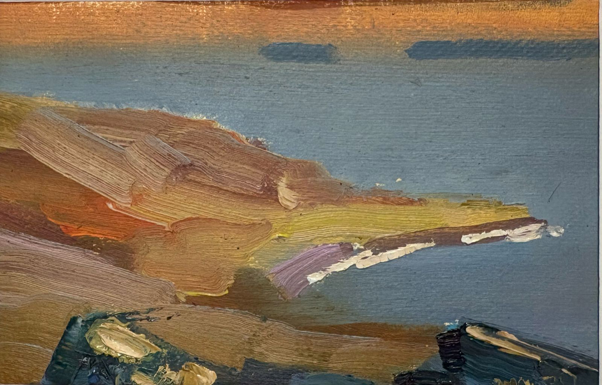 Вид с острова Огой