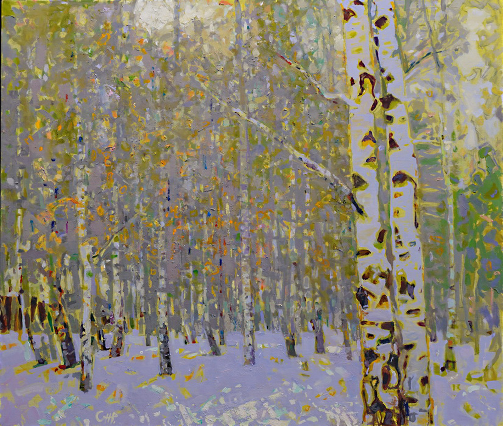 Березовый лес