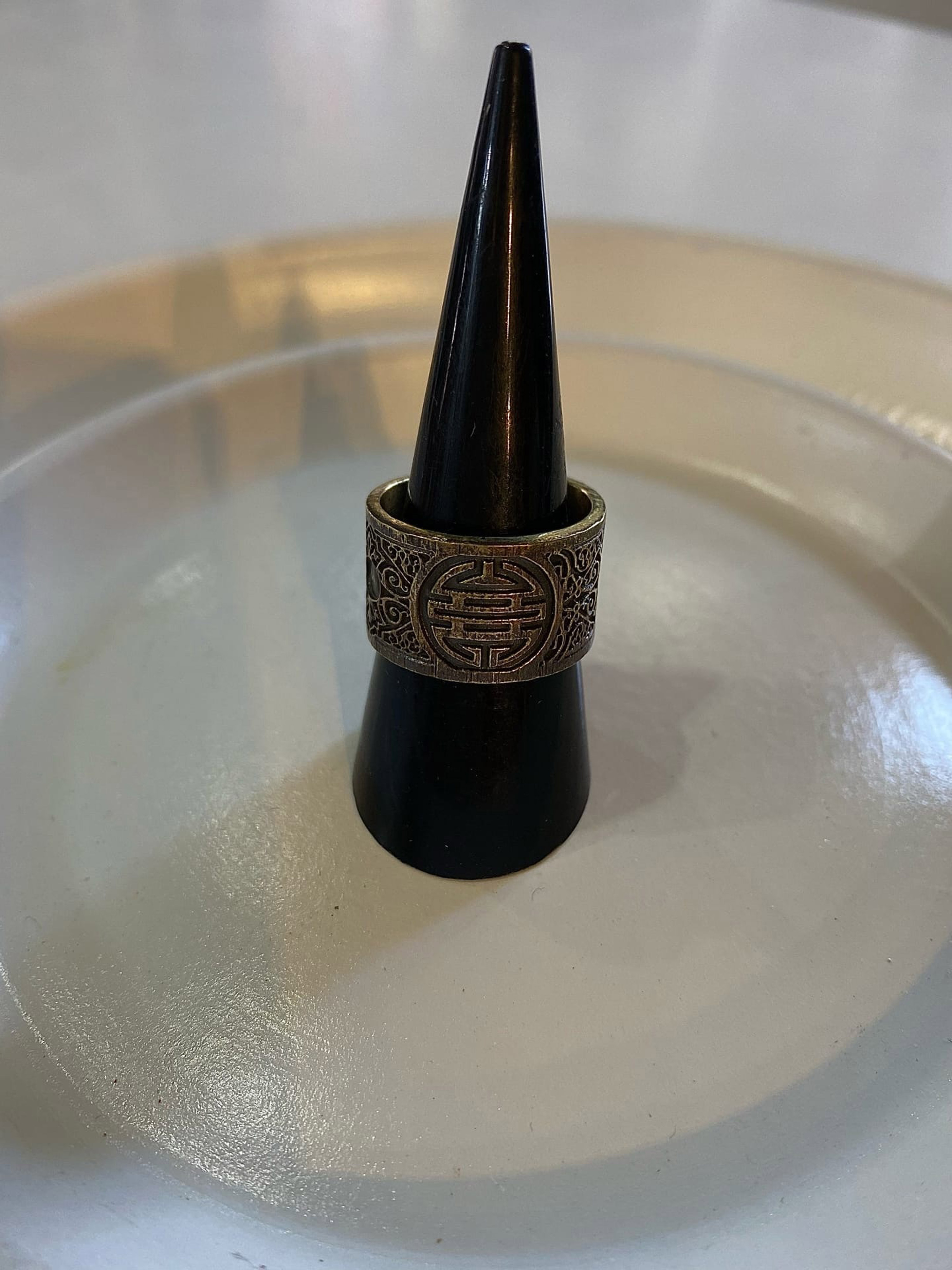Кольцо с монгольским символом