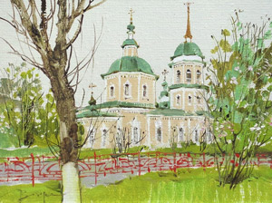 Иркутск. Троицкая церковь