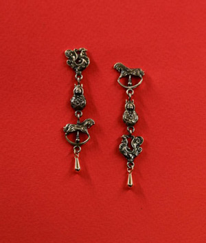 Серьги «Любимые игрушки моей бабушки 2»