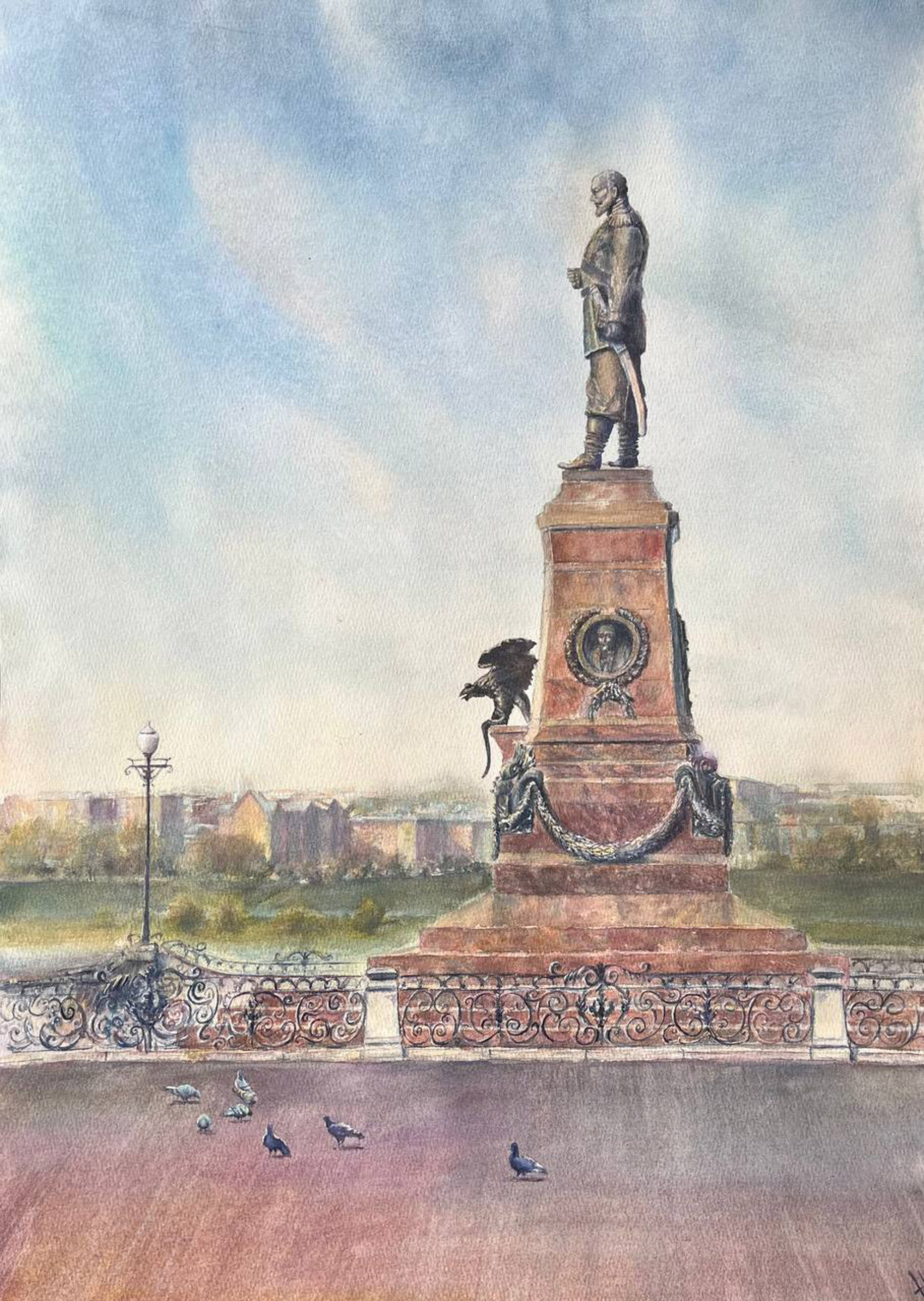 Памятник Александру III. Иркутск