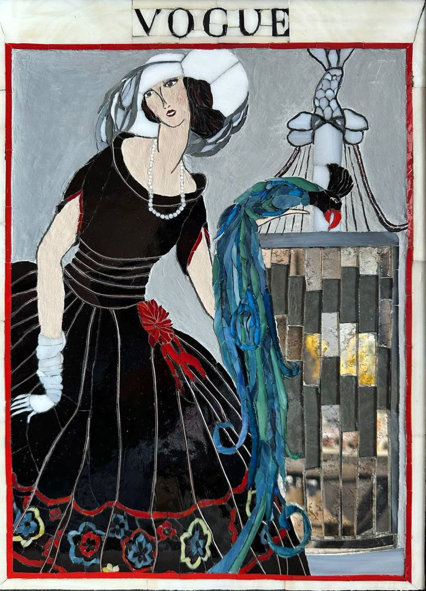 Обложка Vogue июнь 1921 год