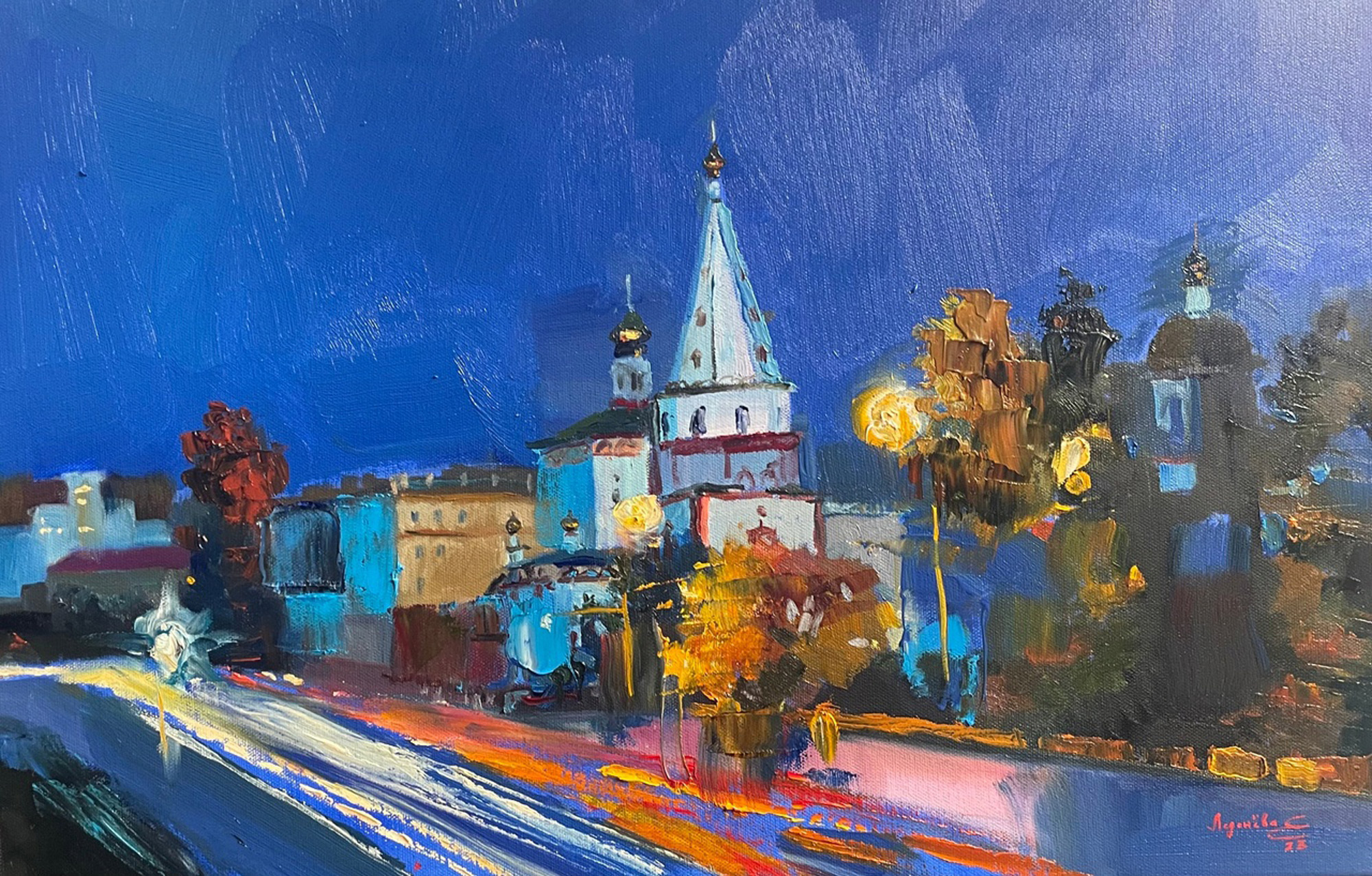 Ночной Иркутск