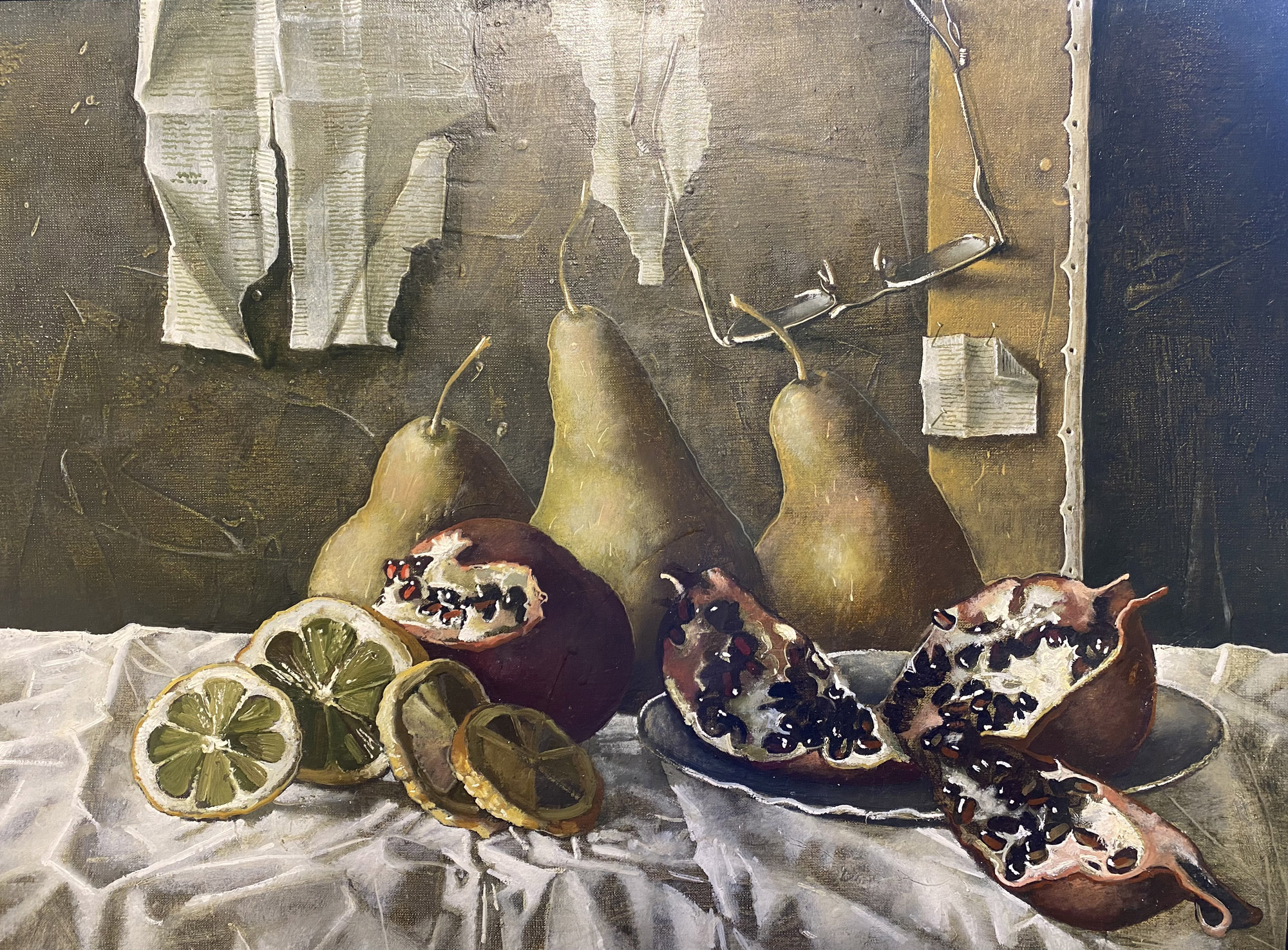 Натюрморт с очками