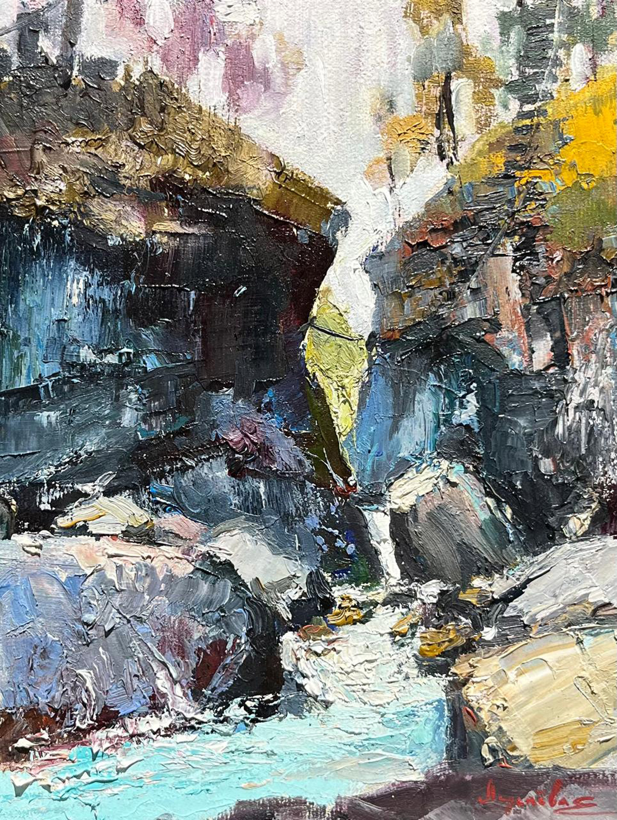 Водопад на Аршане