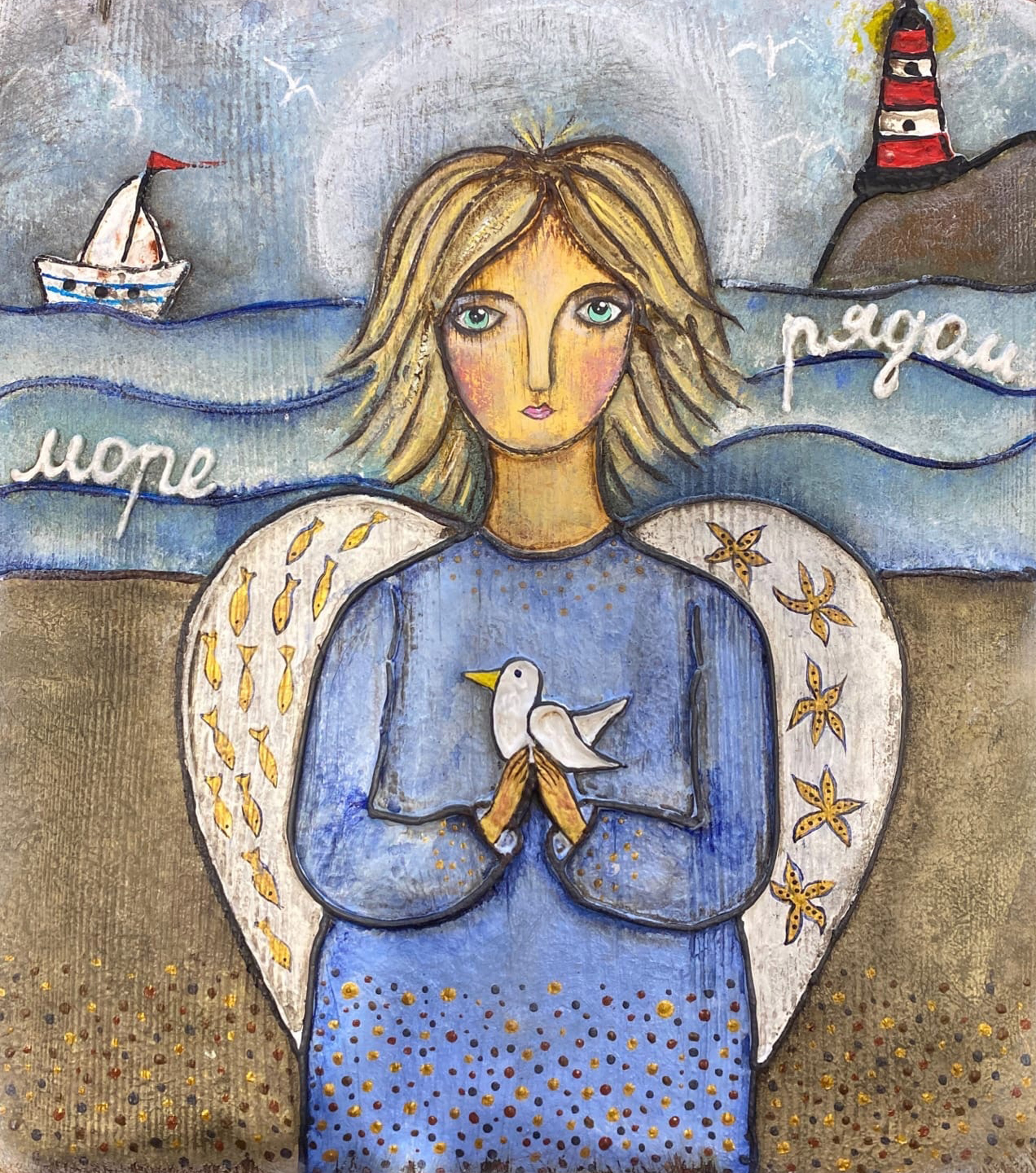 Панно Ангел моря