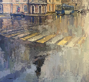 Синий троллейбус