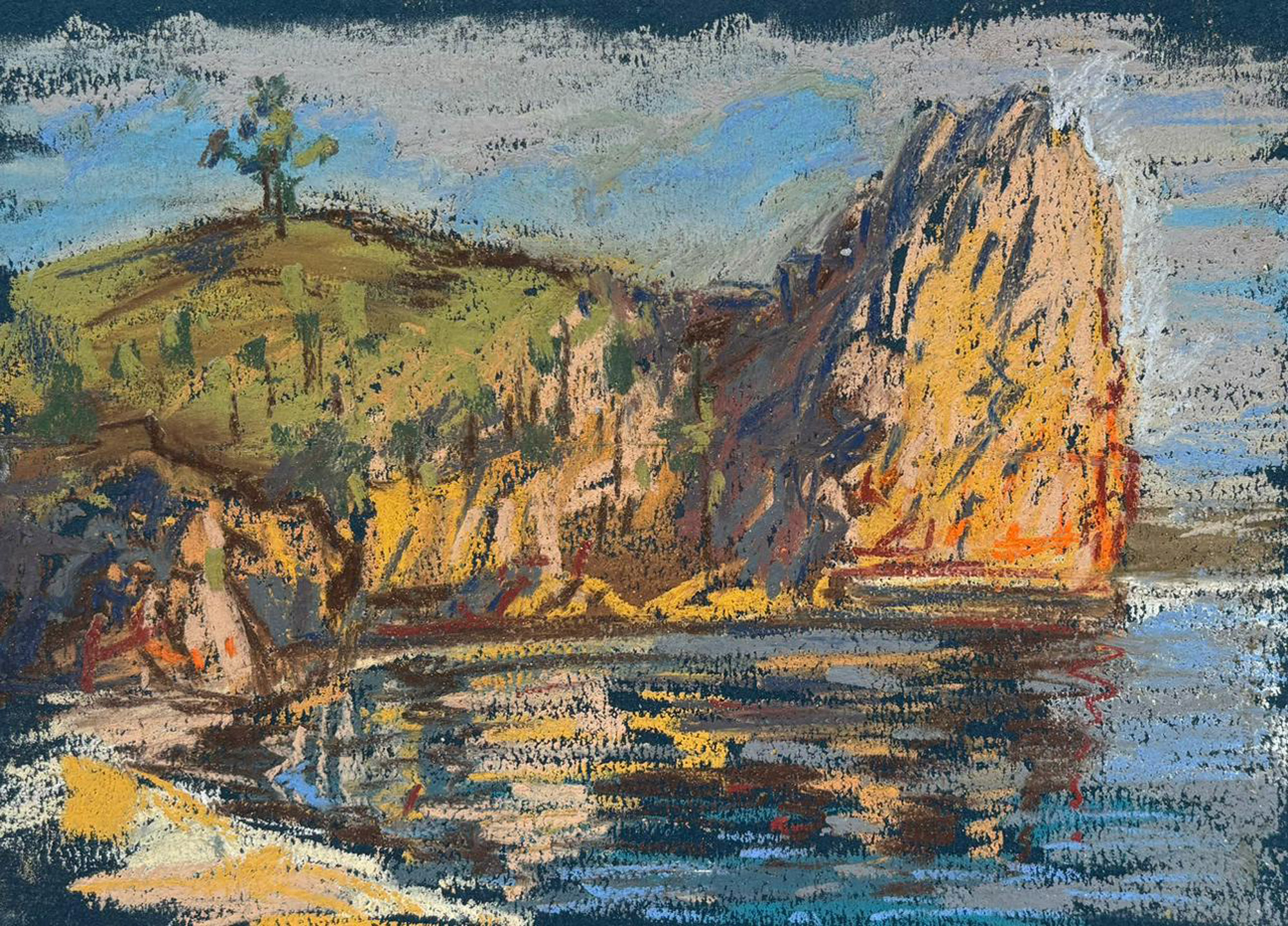 Закат на мысе Бурхан