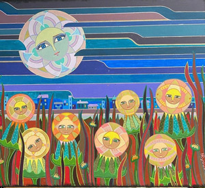 Сказки на холсте. Под луной. Хранители